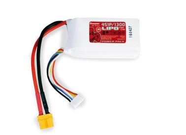 Power Pack LiPo 4/1300 14,8 V 70C XT60
