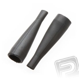 Prachovky tlumičů 36.5mm, černé, Typhon,Talion, Kraton (2 ks.)