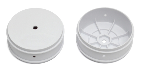 Přední disky 61 mm bílé pro 4WD (HEX 12 mm) - 2 ks