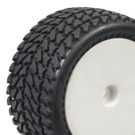 Přední nalepené Off Road 1/10 gumy, hrubý silniční profil, 2 ks.