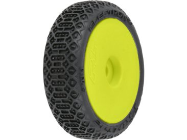 Pro-Line kolo 1:24, pneu Electron 2.0, disk žlutý, H7 (4): Micro-B