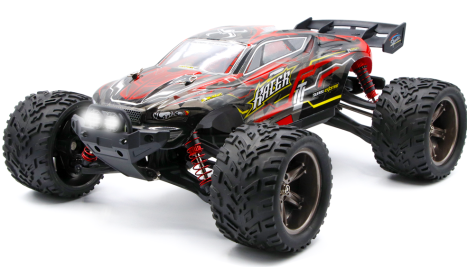 RC auto X9116 Challenger truggy, červená + náhradní baterie