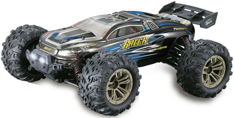 RC auto 9136X Racing truggy, modrá