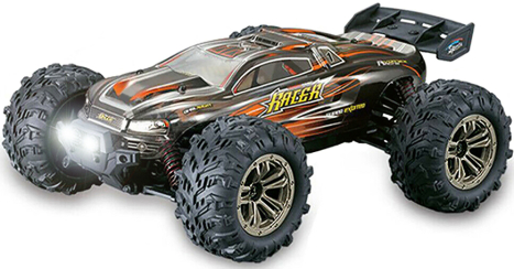 RC auto 9136X Racing truggy, oranžová