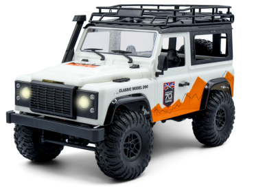 ROZBALENO - RC auto Land Rover Trail 1/12 RTR 4WD, bílá