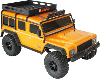 RC auto DF-4J Crawler XXL, oranžová