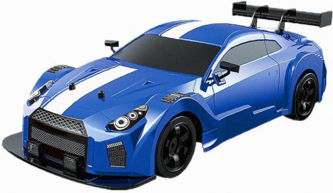 RC auto Drift Car s kouřem a LED, modrá