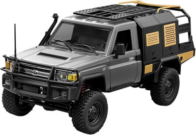RC auto Land Cruiser Supertourer Toyota, stříbrná