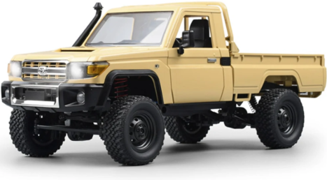 RC auto Land Cruiser Toyota, béžová