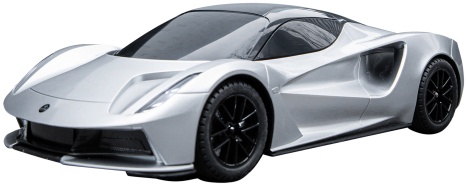 RC auto Lotus Evija, stříbrná