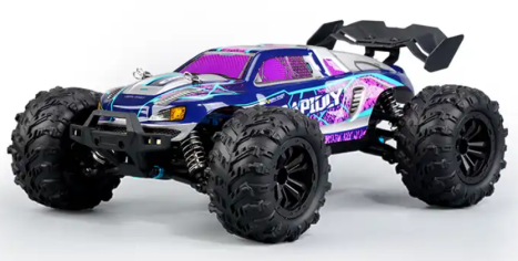 ROZBALENO - RC auto truggy Rapidly, fialová