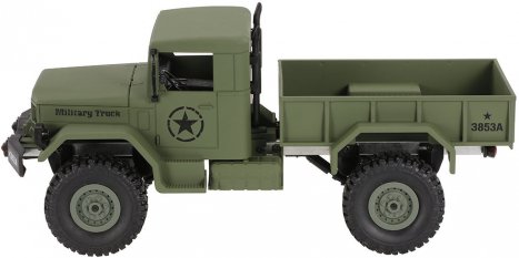 RC auto U.S. vojenský truck, zelená