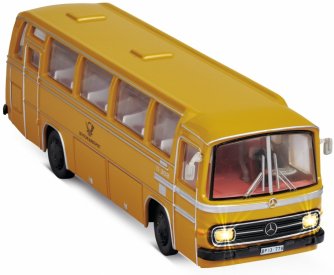 RC autobus Mercedes-Benz O 302 Bus Deutsche Post, žlutá