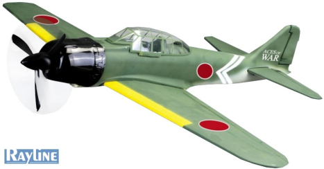 RC letadlo MITSUBISHI A6M 