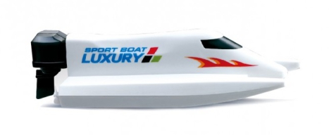 BAZAR - RC loď Gallop Boat, bílá