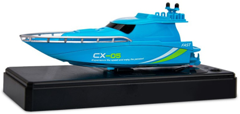 RC loď Mini Racing Yacht, modrá