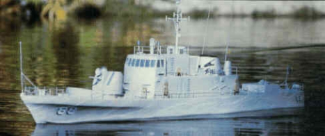 RC loď USS Crockett