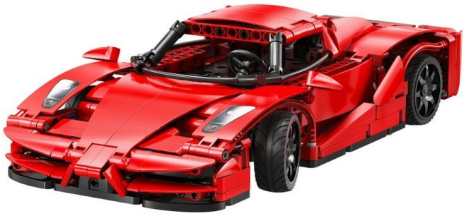 RC stavebnice Red Blade Sports Car