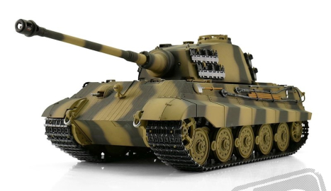 RC tank Kingtiger 1:16 IR, kamufláž