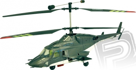 RC vrtulník Easycopter Airwolf, mód 1