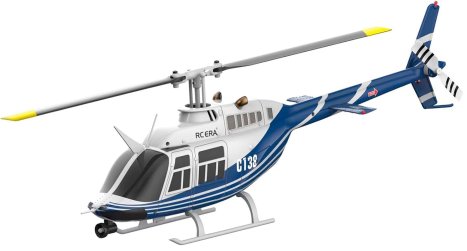 RC vrtulník Jet Ranger C138, modrá