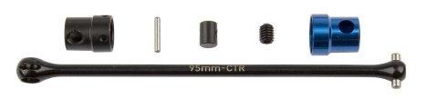 RC10B74 středová CVA polosa, 95 mm (sada)