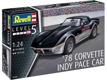 Revell Chevrolet Corvette 1978 Indy Pace Car (1:24) (set)