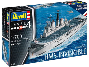 Revell HMS Invincible (Falkland War) (1:700)