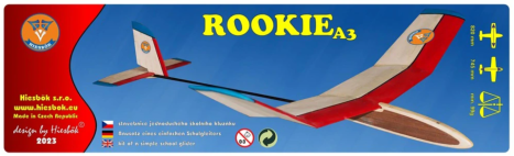 ROOKIE A3-školní kluzák Hiesb.