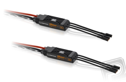 XRotor Pro ESC 3D 40A 2-6S s kabely Dualpack(2 kusy)