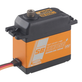 SB-2231SG+ BRUSHLESS HiVOLT Digitální servo (45kg-0,09s/60°)