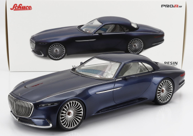 Schuco Mercedes benz Maybach Vision 6 Hard-top Coupe Concept Electric 2018 1:18 Blue