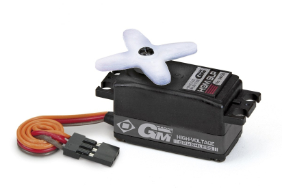 Servo HGM SLP BB, MG-Hi Volt-Brushless-LOW PROFILE (tlouštka 20mm)