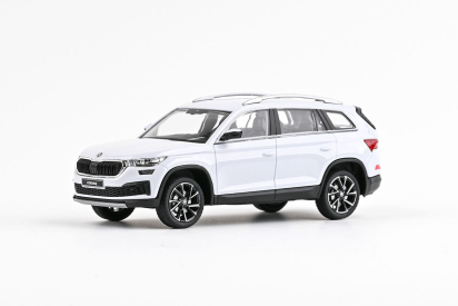 Abrex Škoda Kodiaq FL (2021) 1:43 - Bílá Moon Metalíza