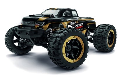 RC auto Slyder MT Turbo 1/16 4WD 2S Brushless, zlatá