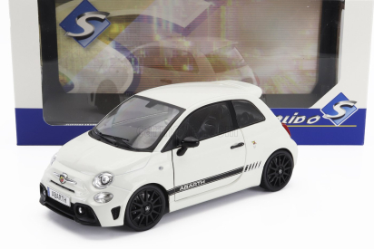 Solido Fiat Nuova 500 Abarth 595 2022 1:18 Bílá Černá