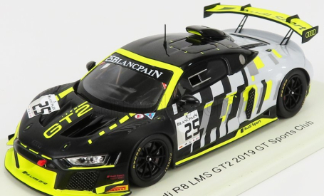 Spark-model Audi R8 Lms Gt2 Team Audi Sport N 25 2019 1:43 Černá Stříbrná