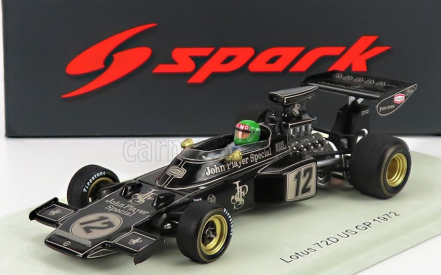 Spark-model Lotus F1  72d Denim N 12 Usa Gp 1972 R.wisell 1:43 Černé Zlato