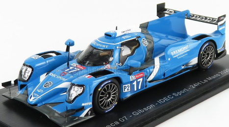 Spark-model Oreca 07 Gibson Team Idec Sport Racing N 17 15th 24h Le Mans 2020 J.kennard - P.pillet - K.tilley 1:43 Blue
