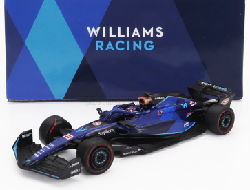 Spark-model Williams F1  Fw45 Team Williams Racing N 23 10th Bahrain Gp 2023 Alexander Albon 1:64 Blue