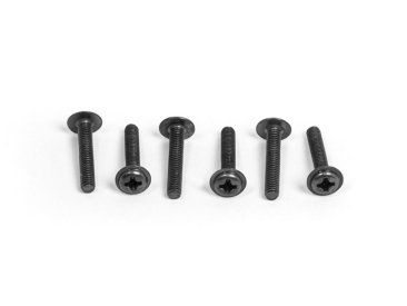 Šroub s čočkovou hlavou a podložkou 3x16mm (6ks)