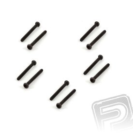 Šroub s kulatou hlavou 3x26mm (10 ks.)
