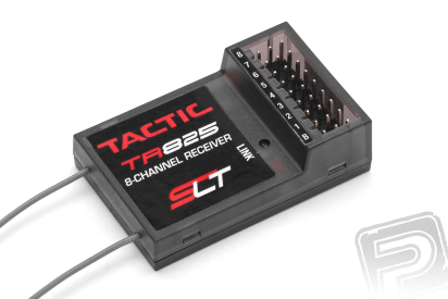 Tactic TR825 8-kan. přijímač SLT 2.4GHz, 2 antény