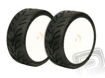 XTEC vodní Dunlop D20 1/10 bezd. pneumatiky nalepené 2ks