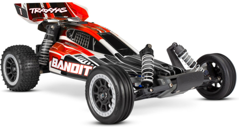 RC auto Traxxas Bandit 1:10 RTR, červená