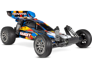 RC auto Traxxas Bandit 1:10 VXL RTR, modrá