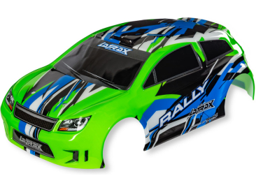 Traxxas karosérie zelená: LaTrax Rally