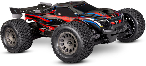 RC auto Traxxas Mini XRT 1:12 VXL-3s 4WD RTR, červená