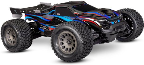 RC auto Traxxas Mini XRT 1:12 VXL-3s 4WD RTR, modrá