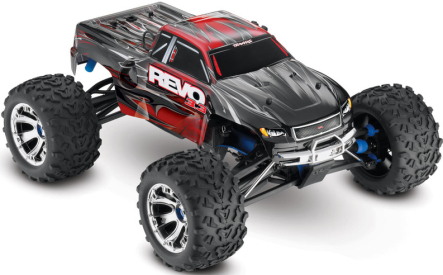 RC auto Traxxas Nitro Revo 1:8 TQi s BlueTooth RTR, červená